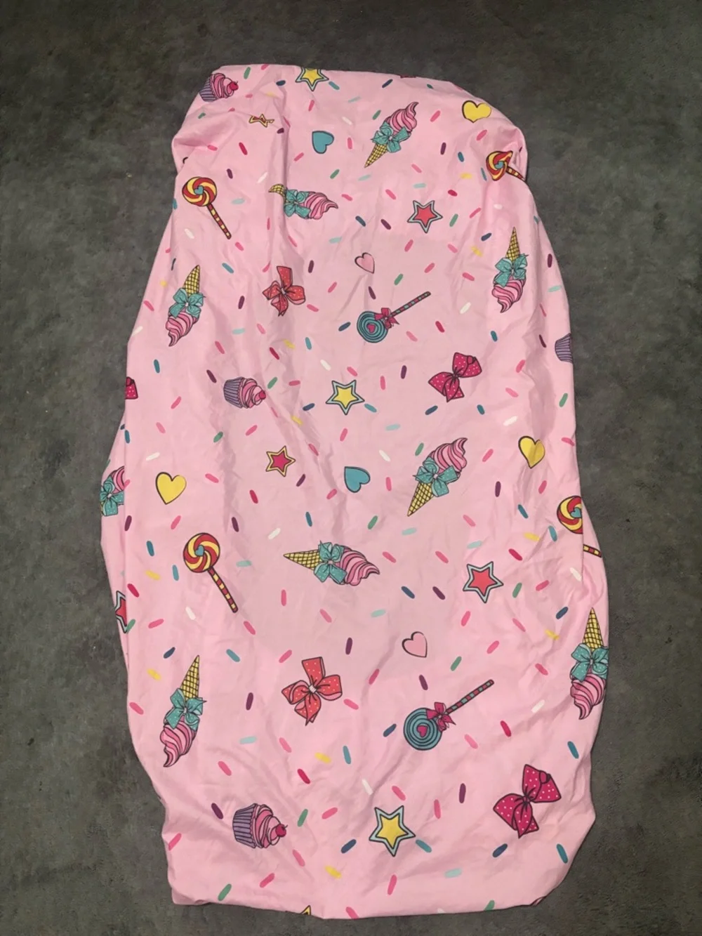 JoJo Siwa Twin Bedding Comforter + Sheet Reversible Nickelodeon